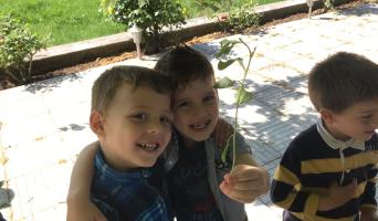 Kinder im Kinder- und Jugendzentrum "Arche Noah" in Shkoder, Albanien