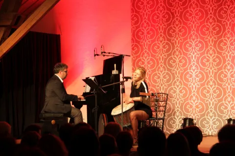 Isabel Münsch und Peter Bader bei Kulturgut 2018